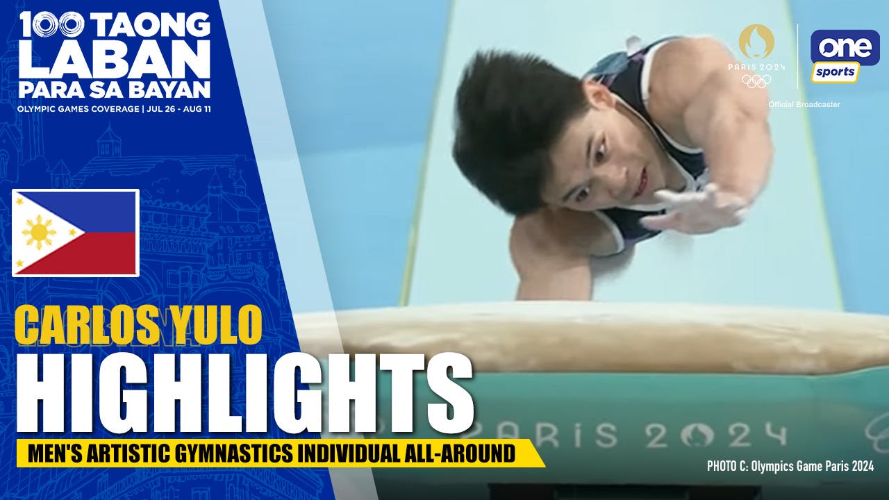 HIGHLIGHTS | Carlos Yulo shines in floor exercise, vault qualifiers of Paris 2024 artistic gymnastics